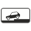 Дорожный знак 8.6.6 «Способ постановки транспортного средства на стоянку» (металл 0,8 мм, I типоразмер: 300х600 мм, С/О пленка: тип А инженерная)